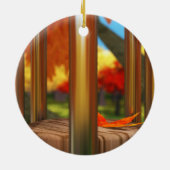 Ornement En Céramique Après l'ornement du vent (Dos)