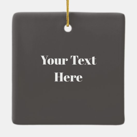 Ornement En Céramique Aquarelle Noir Labrador Et Canards (Dos)