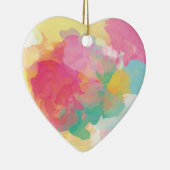 Ornement En Céramique Aquarelles Pastel (Droite)