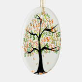 Ornement En Céramique Arborescence monétaire (Droite)