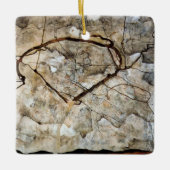 Ornement En Céramique Arbre d'automne en mouvement par Egon Schiele (Devant)