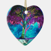 Ornement En Céramique Arbre de méditation de la vie (Droite)