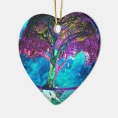 Ornement En Céramique Arbre de méditation de la vie (Gauche)