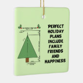 Ornement En Céramique Arbre de Noël parfait (Droite)