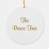 ORNEMENT EN CÉRAMIQUE ARBRES (Dos)