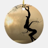 Ornement En Céramique Arbres de danse (Dos)