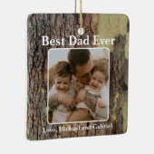 Ornement En Céramique Arbres de forêt rustiques (Droite)