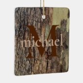 Ornement En Céramique Arbres de forêt rustiques (Droite)