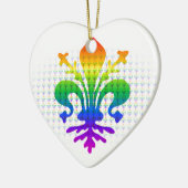 Ornement En Céramique Arc-en-ciel (Gauche)