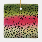 Ornement En Céramique Arc-en-ciel Merry Fishmas Orament (Dos)