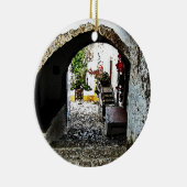 Ornement En Céramique Arcade dans Obidos Portugal (Droite)