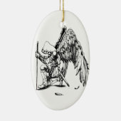 Ornement En Céramique ArchAngel guerrier (Droite)