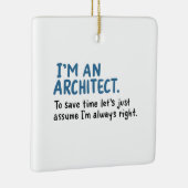 Ornement En Céramique Architect - I'm (Droite)