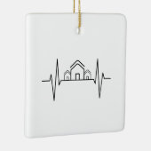 Ornement En Céramique Architecte - Architecte Heartbeat Maisons (Droite)