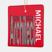 Ornement En Céramique Architecte Extraordinaire CUSTOM (Gauche)