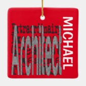 Ornement En Céramique Architecte Extraordinaire CUSTOM (Dos)