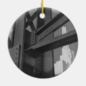 Ornement En Céramique Architecture de gratte-ciel de construction en aci (Dos)