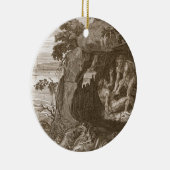 Ornement En Céramique Aristeus oblige proteus pour indiquer ses oracles, (Droite)