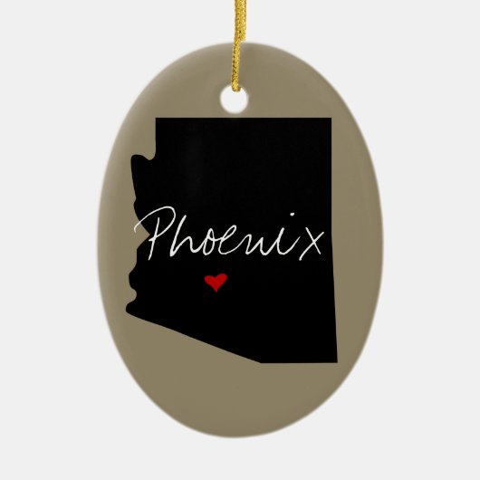 Ornement En Céramique Arizona (Devant)