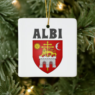Ornement En Céramique Armoiries d'Albi, France