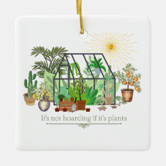 Ornement En Céramique Arnament de la réserve de soleil/plante