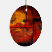 Ornement En Céramique Art Abstrait (Droite)