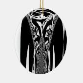 Ornement En Céramique Art Abstrait africain (Droite)