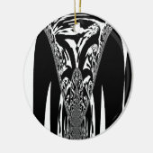 Ornement En Céramique Art Abstrait africain (Gauche)