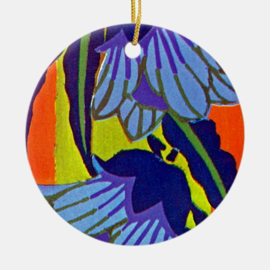 Ornement En Céramique Art Déco #4 de Seguy à Emporio Moffa (Devant)