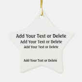 Ornement En Céramique ART - Nuit étoilée - SRF (Dos)