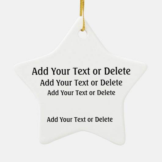 Ornement En Céramique ART - Nuit étoilée - SRF (Dos)