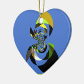 Ornement En Céramique Art Vector Design pour femme africaine Imprimer (Gauche)