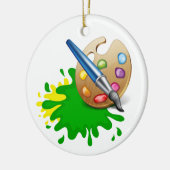 ORNEMENT EN CÉRAMIQUE ARTSY (Gauche)