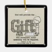 Ornement En Céramique Assembly requis (Devant)