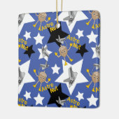 Ornement En Céramique Astro Nut Stars (Gauche)