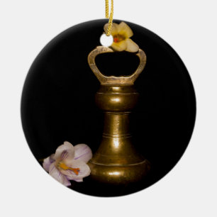 Ornement En Céramique Attraction florale