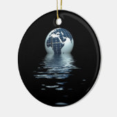 Ornement En Céramique Aube solaire (Gauche)