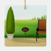 Ornement En Céramique "Aucun chien n'est autorisé" "Ne pas tomber dans l (Dos)