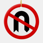 Ornement En Céramique Aucun tour d'U (Dos)