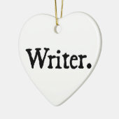 Ornement En Céramique Auteur (Gauche)