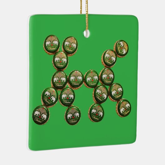 Ornement En Céramique ​🐶 Authentic Chang Beer Cap Dog (Droite)