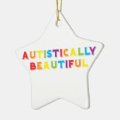 Ornement En Céramique Autistement Belle (Gauche)