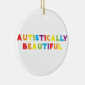 Ornement En Céramique Autistement Belle (Droite)