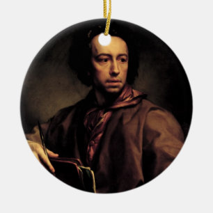 Ornement En Céramique Autoportrait, 1773 (huile sur le panneau)