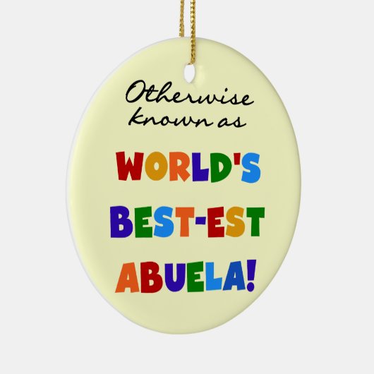 Ornement En Céramique Autrement connu comme cadeaux de Meilleur-est (Droite)