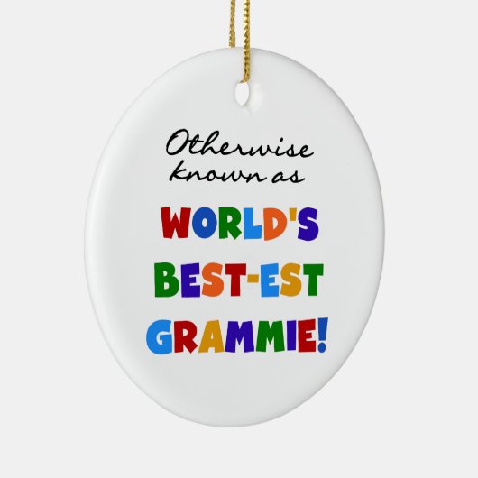 Ornement En Céramique Autrement connu comme T-shirts de Meilleur-est (Droite)