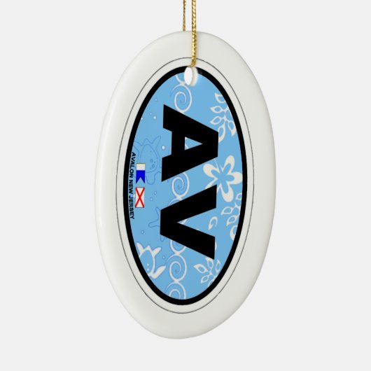 Ornement En Céramique Avalon. (Droite)