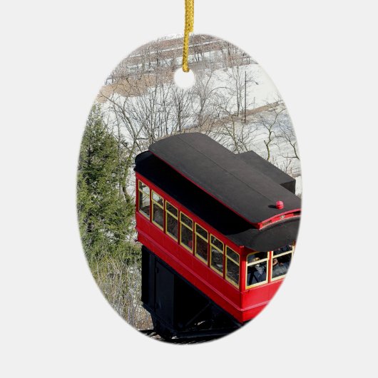 Ornement En Céramique Avion de pente de Pittsburgh (Devant)