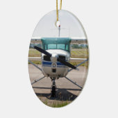 Ornement En Céramique Avion léger Cessna (Gauche)