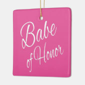 Ornement En Céramique Babe d'honneur (Gauche)